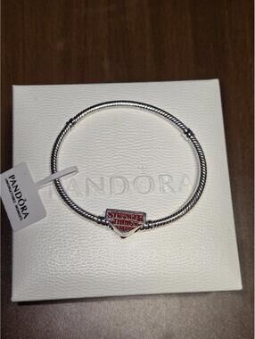 Pandora Stranger Things Clasp Snake Chain Bracelet